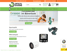 Tablet Screenshot of optical-systems.com
